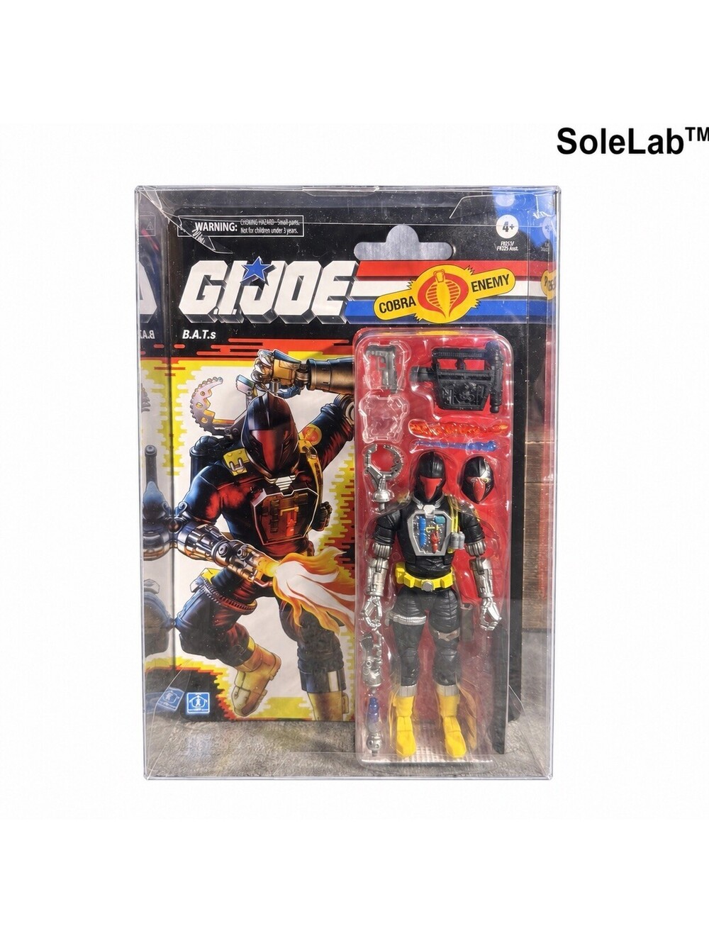 G.I. Joe Classified Retro B.A.T. 6” Sealed w/ Extra Protective Case